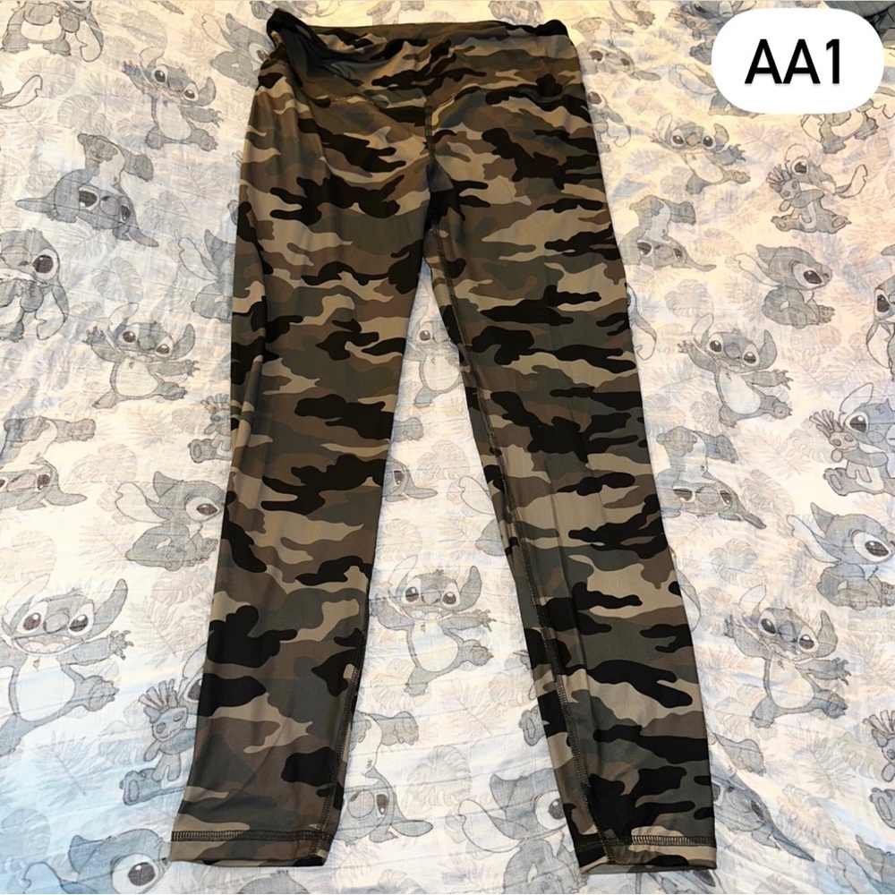 Cozy Camouflage High Waisted Leggings